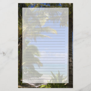 Palmstränd Cook Islands 2 Brevpapper
