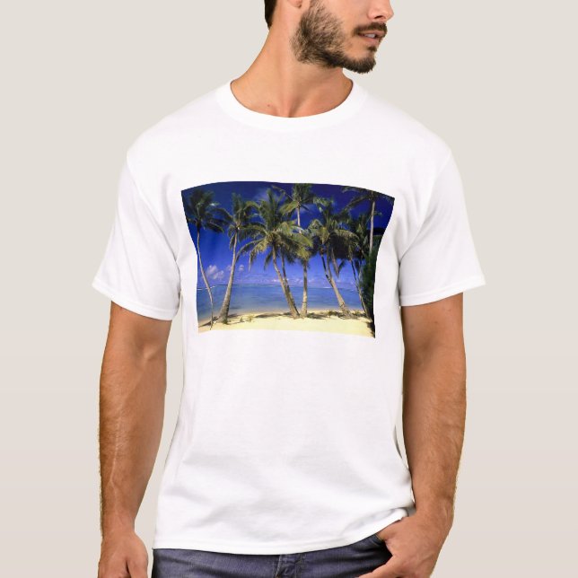 Palmstränd Cook Islands 4 Tröja (Framsida)