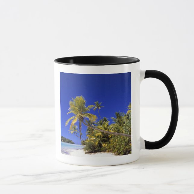 Palmstränd Cook Islands 7 Mugg (Höger)