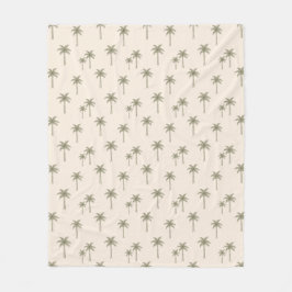 Palmträd Boho Kustnära Bondgård Bohemer Lifestyle Fleecefilt