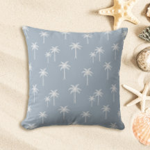 Palmträd Boho Kustnära Bondgård Dusty Blue