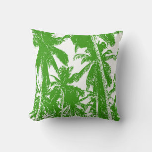 Palmträd design kudde