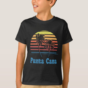 Palmträd för Punta Cana Dominikanska T Shirt