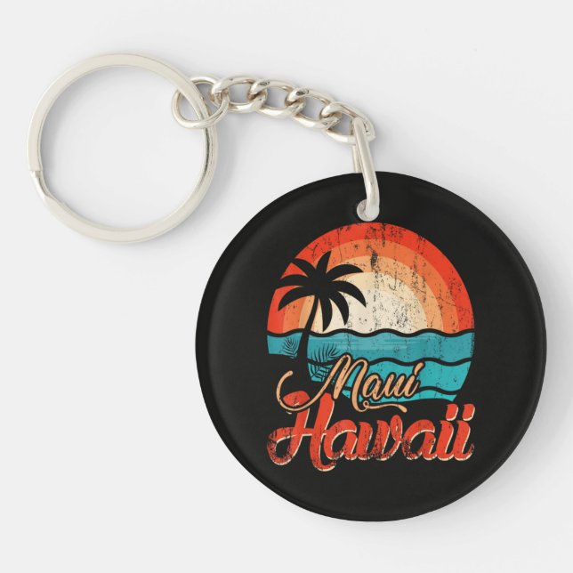 Palmträd Hawaiiansk Strand  (Framsidan)