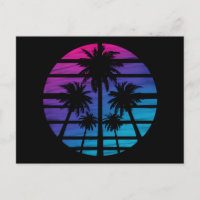 Palmträd Hawaiianskt Strand Sommarlov