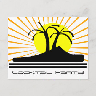 Palmträd Inbjudningar