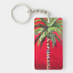 Palmträd Keychain