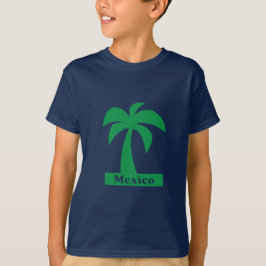 Palmträd (Mexiko Semester) - Barn Basic T-Shirt