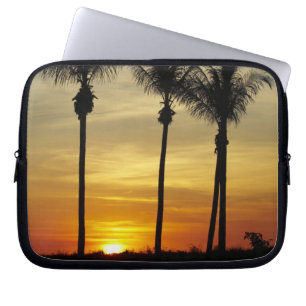 Palmträd och solnedgång, Mindil Beach Laptop Sleeve