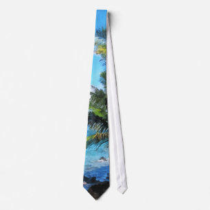 Palmträd och strand St Thomas VI Slips