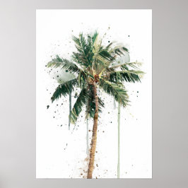 Palmträd Poster