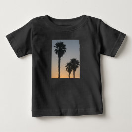 Palmträd vid solnedgång t shirt