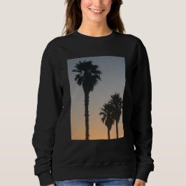 Palmträd vid solnedgång t shirt