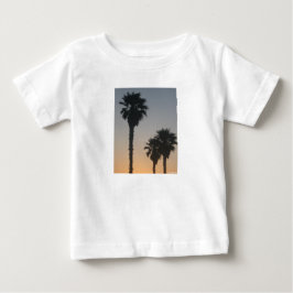 Palmträd vid solnedgång t shirt