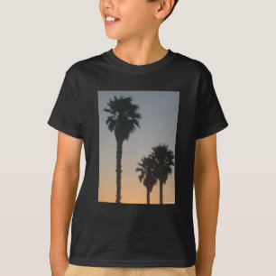 Palmträd vid solnedgång t shirt