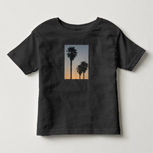 Palmträd vid solnedgång t shirt