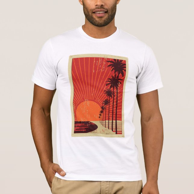 Palmträdet ror t shirt (Framsida)