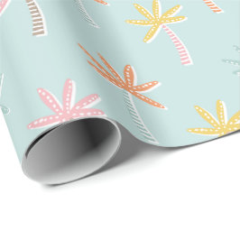 Palmtree Cute Mint Presentpapper