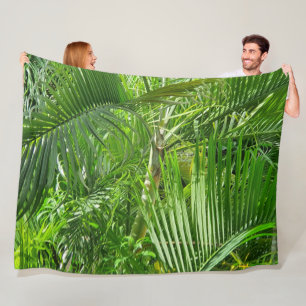 PalmTrees Jungle 🌴 Fleecefilt