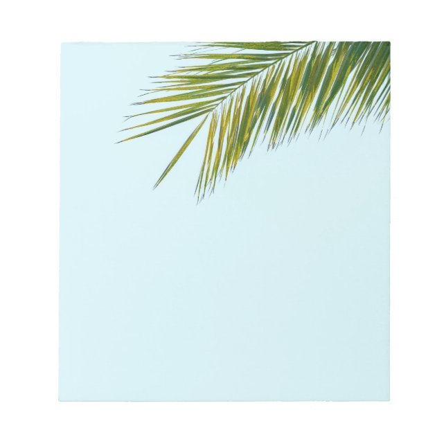 Palmtreets gren anteckningsblock (Framsida)