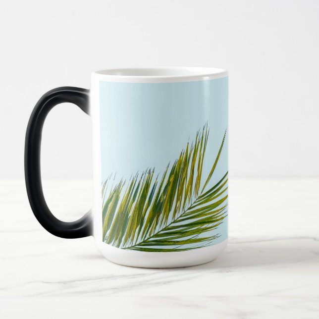 Palmtreets gren magisk mugg (Vänster)
