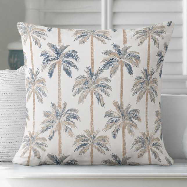 Palmtreks Kastkudde Kudde (Palm Tree Throw Pillow by Totally Coast)