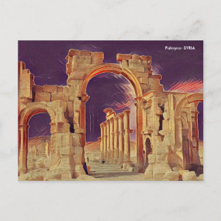Palmyra (/ˌpæ lˈmaɪ rda/; Aramaic: ܬ ܡ bud' inom r Vykort