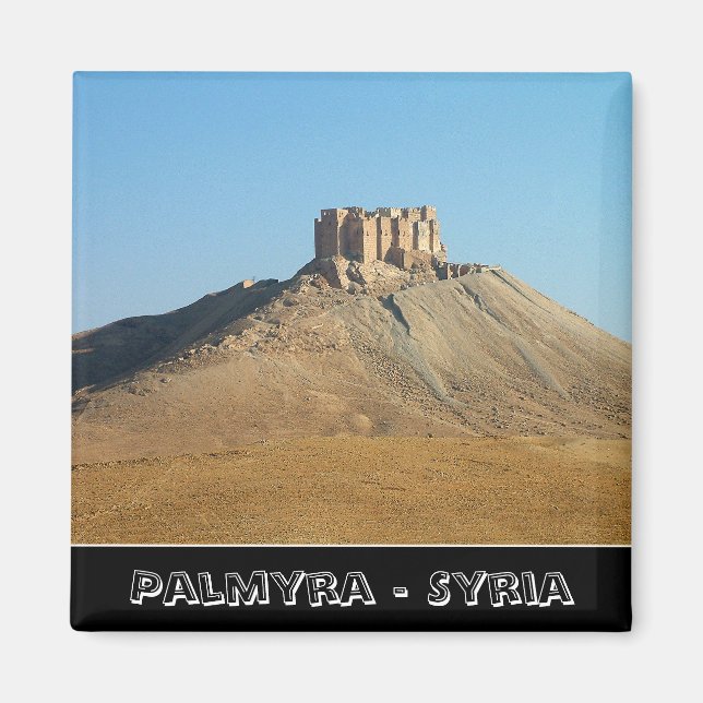 Palmyra, Syriens skatter (Fridge Magnet) Magnet (Framsidan)