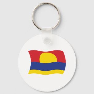 Palmyraatollen Flagg Nyckelring