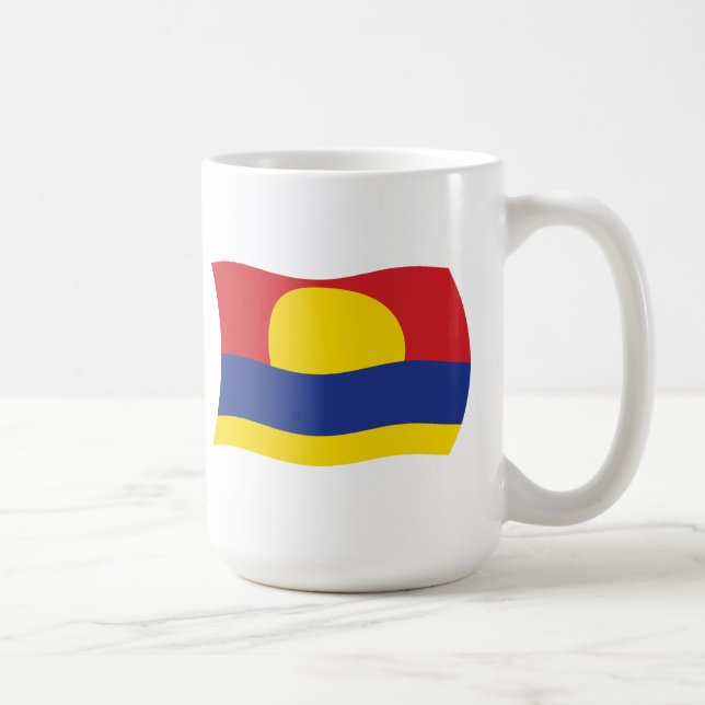Palmyraatollen Flaggmugg Kaffemugg (Höger)