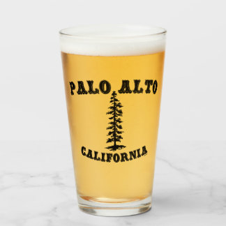 Palo Alto California Beer Glass Glaskopp