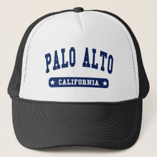 Palo Alto California College Stil T-skjortor Keps