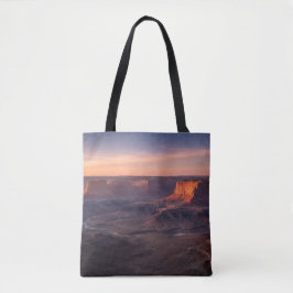 Palo Duro Canyon-handväskan geologisk Texas-design Tygkasse