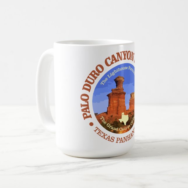 Palo Duro Canyon SP Kaffemugg (Framsida vänster)