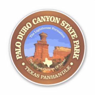 Palo Duro Canyon SP Klistermärken