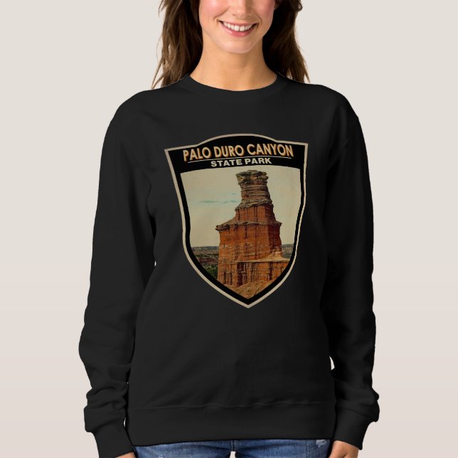 Palo Duro Canyon State Park Texas Art   T Shirt (Framsida)