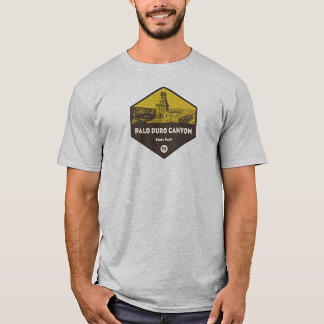 Palo Duro Canyon State Park Texas T Shirt (Framsida)