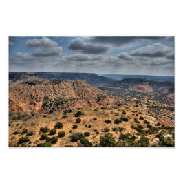 Palo Duro Canyon, Texas Fototryck