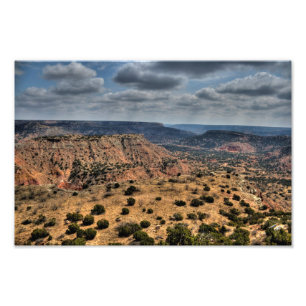 Palo Duro Canyon, Texas Fototryck