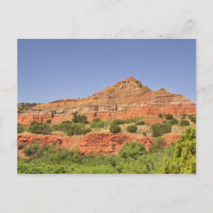 Palo Duro Canyon, Texas. Sten lagrar Vykort