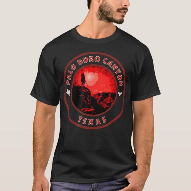 Palo Duro Canyon Texas T Shirt (Framsida)
