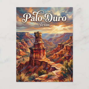 Palo Duro Canyon Texas Vykort