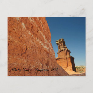 Palo Duro Canyon, TX-vykort Vykort