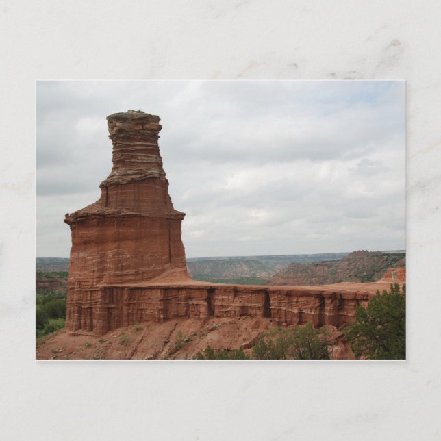 Palo Duro Canyon Vykort (Framsida)