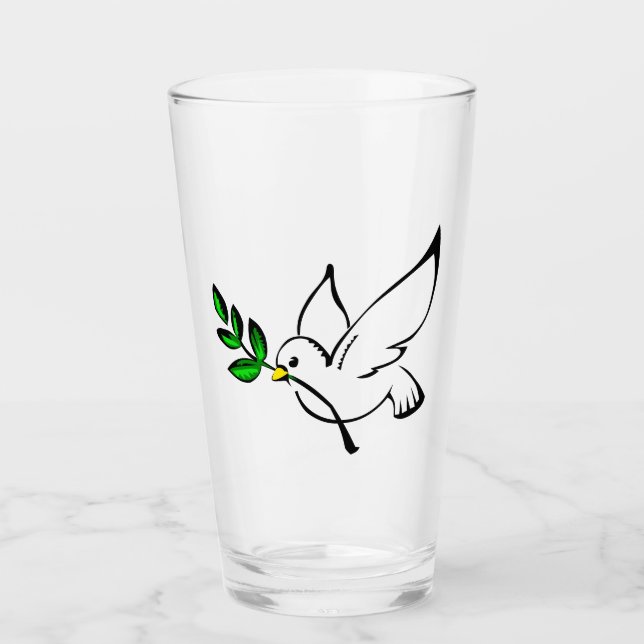 Paloma Glass Tumbler - Bold & Elegant Barware Glaskopp (Framsida)