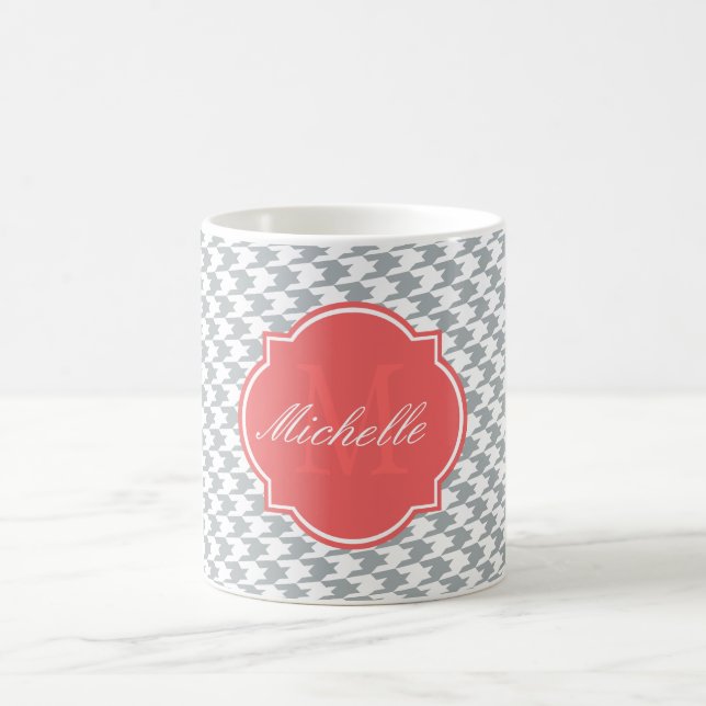 Paloma Houndstooth Monogram Mugg (Center)
