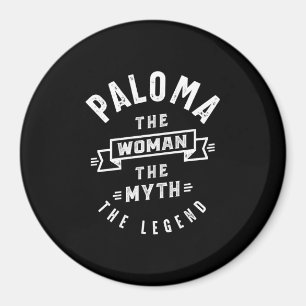 Paloma Personlig Namn Birthday Gift Magnet