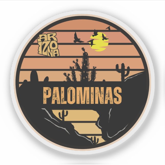 Palominas, Arizona Klistermärken (Framsida)