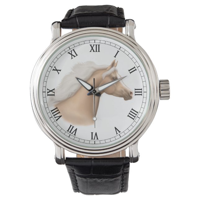 Palomino Arabian Horse Watch Armbandsur (Framsida)
