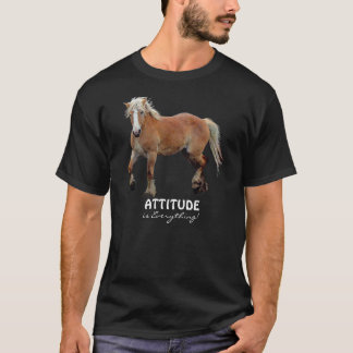 Palomino Belgium Draft Horse Sporty Apparel Tee